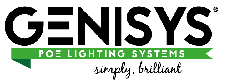 GENISYS PoE Lighting Systems Logo Black